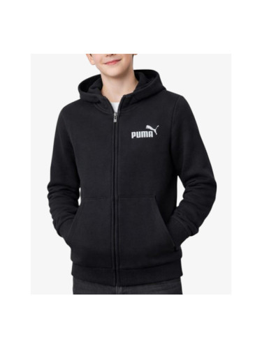 PUMA Essentials Small Logo Hoodie Black