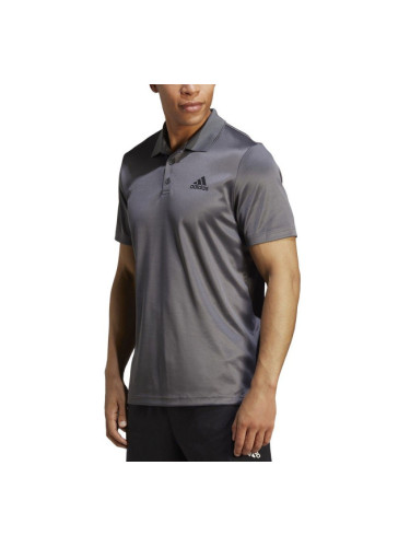 ADIDAS Designed To Move 3-Stripes Polo Grey