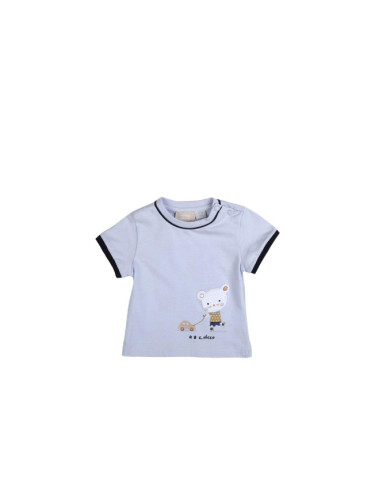 CHICCO Boys Knitted Tee Light Blue