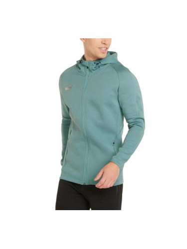 PUMA TeamFinal Casuals Full-Zip Hoodie Green