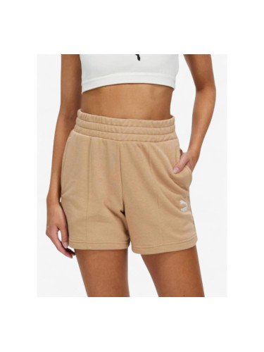 PUMA Classics Pintuck Shorts Brown