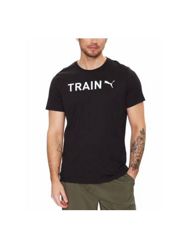 PUMA Graphic Training Tee Black