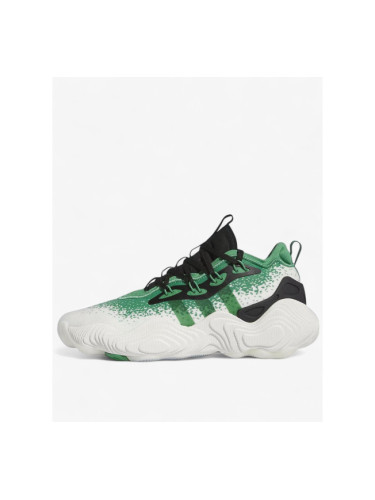 ADIDAS Trae Young 3 Basketball Shoes White/Green