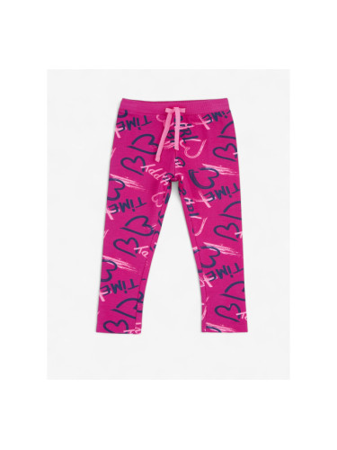 CHICCO Girls Printed Pants Pink