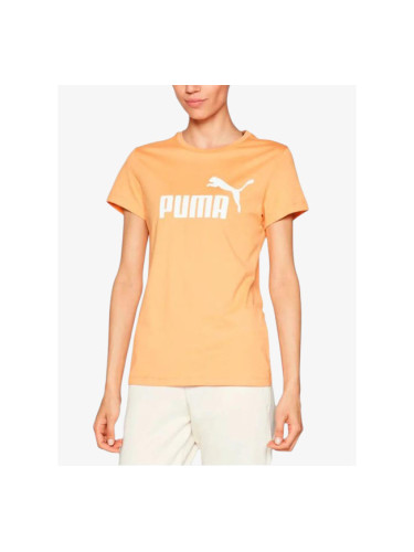 PUMA Essentials Logo Tee Orange