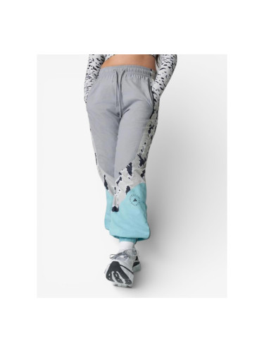 ADIDAS х Stella McCartney Color Blocked Woven Track Pants Grey