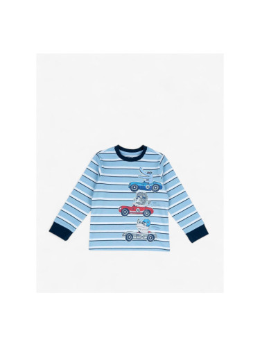 CHICCO Boys Blouse Light Blue Striped