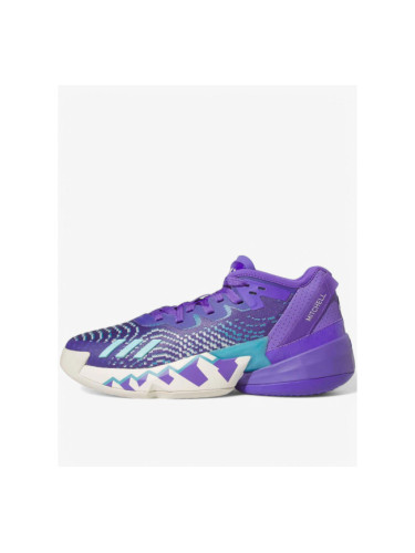 ADIDAS x Donovan Mitchell Issue 4 Basketball Shoes Purple