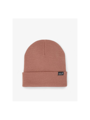 JACK WOLFSKIN Ribbed Beanie Pink