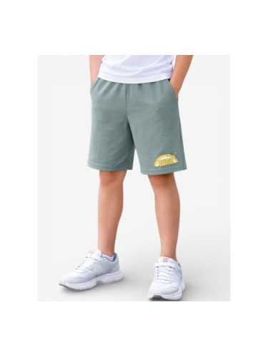 PUMA Essentials+ Street Art Shorts Green