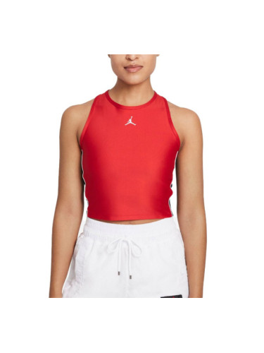 NIKE Jordan Essential Cropped Tank Top Red