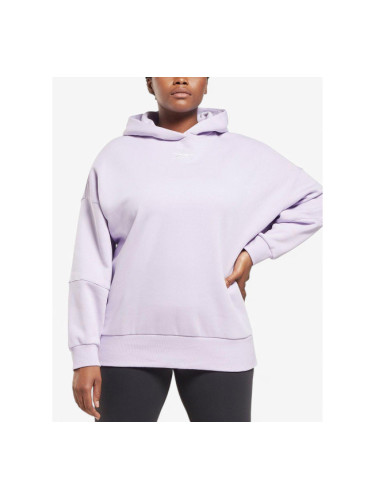 REEBOK Studio Recycled Oversize Hoodie Purple