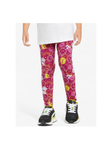 PUMA x Smiley World Printed Leggings Pink