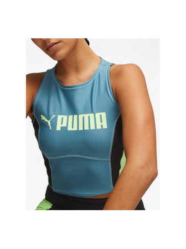 PUMA Fit Eversculpt Training Tank Top Blue