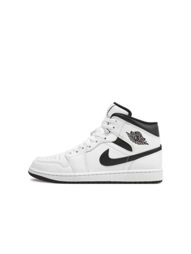 NIKE Air Jordan 1 Mid Shoes White