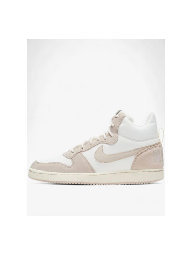 NIKE Court Borough Mid Premium Shoes White/Beige