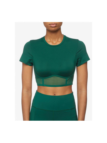 ADIDAS x Ivy Park Corset Croped Tee Green