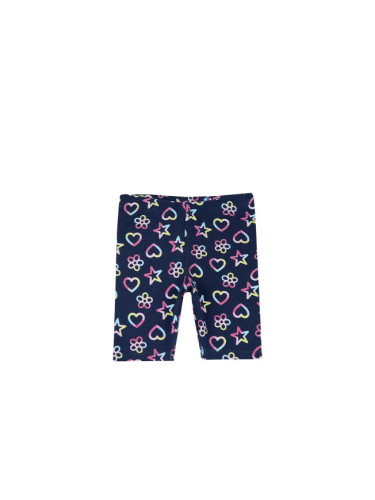 CHICCO Girls Bike Shorts Blue Printed