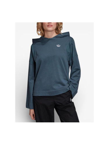 ADIDAS Originals Solid Logo Hoodie Blue