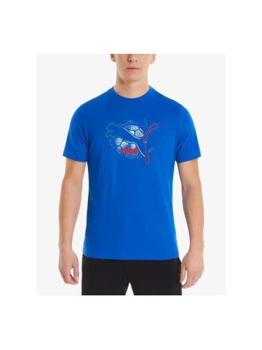 PUMA Euro Cup Italy Tee Blue