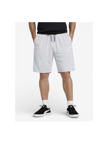 PUMA Cloudspun Knit Training Shorts Grey