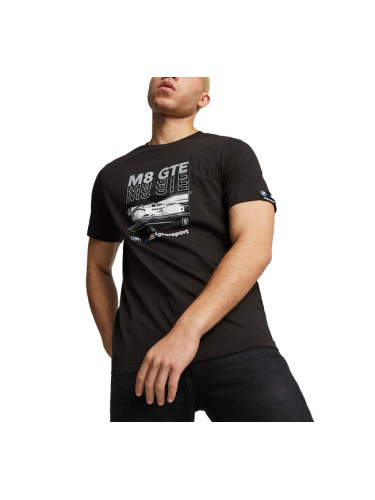 PUMA x Bmw M Motorsport Car Graphic Tee Black