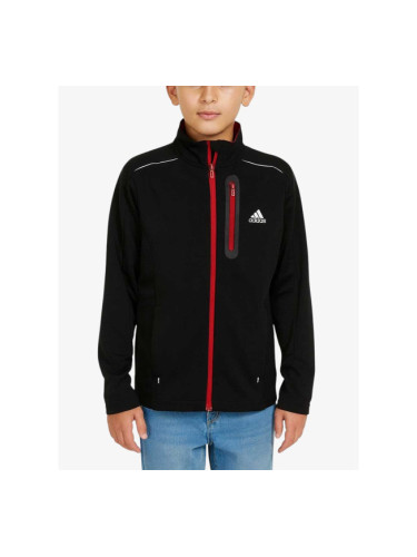 ADIDAS Xfg Tech Inspired Cover Up Jersey Top Black