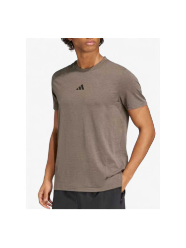 ADIDAS Performance Designed For Training Workout Tee Brown