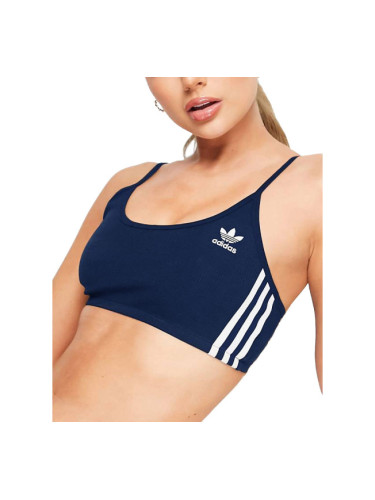 ADIDAS Originals 3-Stripes Bralette Underwear Blue