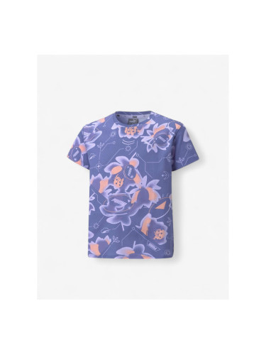 PUMA Alpha All Over Print Tee Hazy Blue