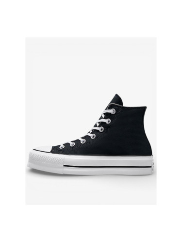 CONVERSE Chuck Taylor All Star Lift Hi Shoes Black