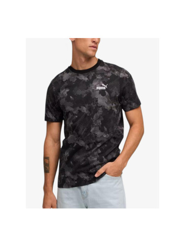 PUMA Essentials Camo Tee Black