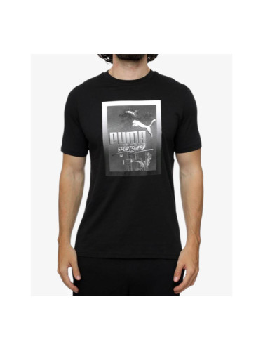 PUMA Sportswear Graphics Photoprint Tee Black