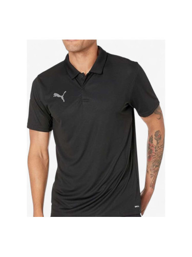PUMA TeamLIGA Sideline Football Polo Black