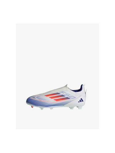 ADIDAS F50 League Laceless Firm Multi-Ground Boots White