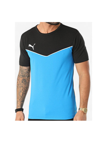 PUMA IndividualRISE Jerse Tee Blue M