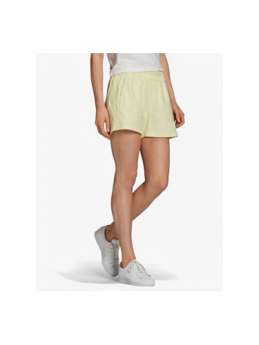 ADIDAS Tennis Luxe 3-Stripes Shorts Yellow