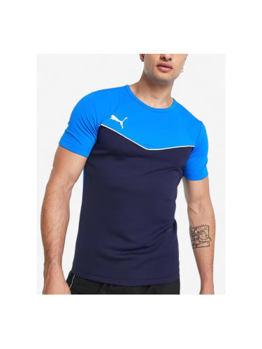PUMA IndividualRISE Jersey Tee Navy