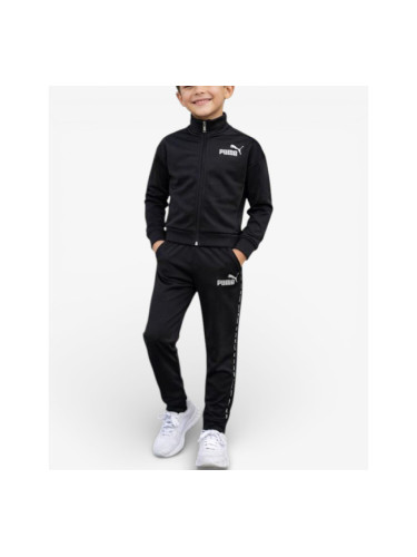 PUMA Essentials Tape Tricot Tracksuit Black