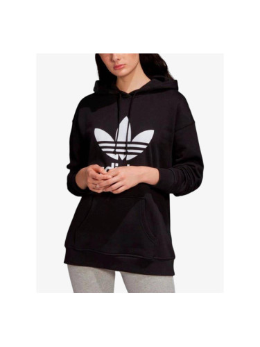 ADIDAS Аdicolor Trefoil Regular Fit Hoodie Black