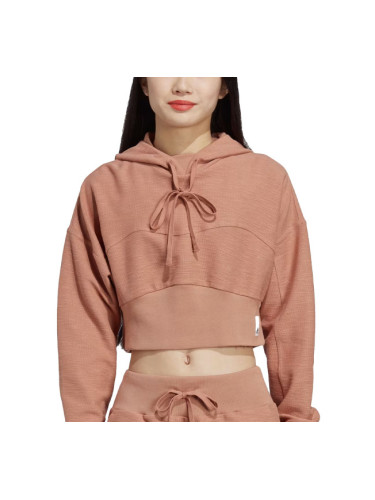 ADIDAS Sportswear Lounge Terry Loop Hoodie Brown