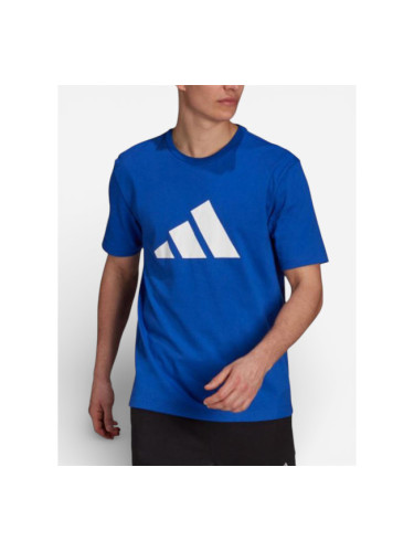 ADIDAS Sportswear Future Icons Logo Graphic Tee Blue