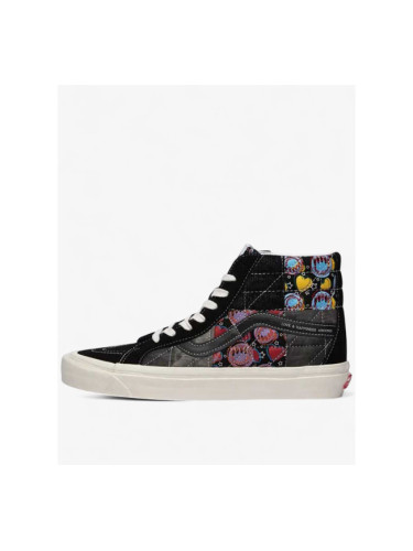 VANS Sk8-Hi 38 Shoes Black/Multi