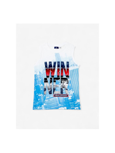 CHICCO Boys Winner Tank White/Blue