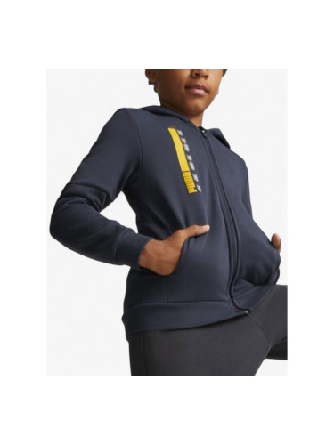 PUMA Active Sports Full-Zip Hoodie Blue