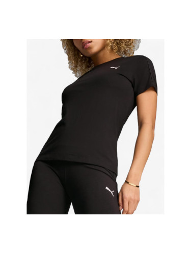 PUMA Her Cotton Tee Black