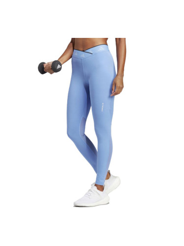 ADIDAS Performance Techfit V-Shaped Elastic 7/8 Leggings Blue