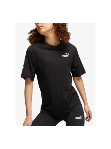 PUMA Essential+ Tape Tee Black