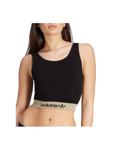 ADIDAS Originals Ribbed Modern Flex Brami Underwear Black