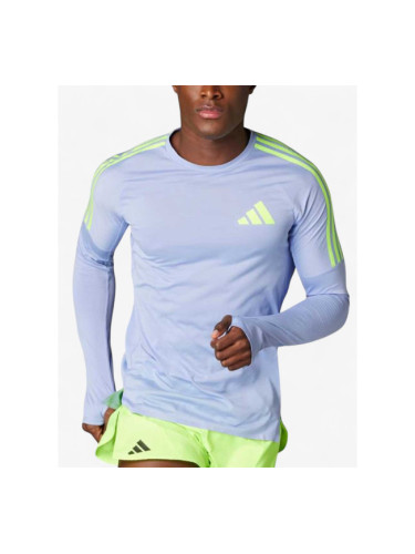 ADIDAS Adizero Promo Running Track Top Blue